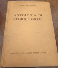Antologia storici greci usato  Torrita Tiberina