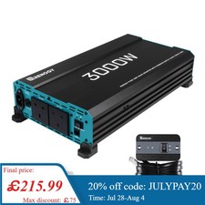 Renogy 3000w 12v for sale  MANCHESTER