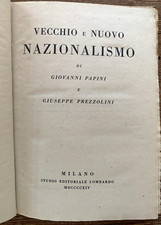 Papini giovanni prezzolini usato  Cinigiano