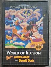 WORLD OF ILLUSION SEGA MEGA DRIVE COMPLET TBE VERSION PAL. comprar usado  Enviando para Brazil