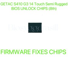 Notebook GETAC S410 G3 14 polegadas toque semi robusto, ADMIN SEM SENHA BIOS CHIP comprar usado  Enviando para Brazil