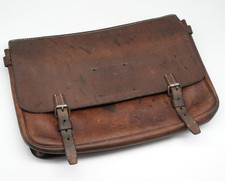 Bolsa satchel de couro vintage exército suíço selim bicicleta moto 1939 comprar usado  Enviando para Brazil