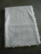 Nappe table ajoure d'occasion  Viry