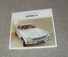 Volvo 1800s brochure for sale  FAREHAM