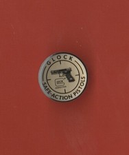 Usado, JAQUETA CHAPÉU ALFINETE LAPELA PISTOLAS AÇÃO SEGURA REVÓLVER ARMA GLOCK comprar usado  Enviando para Brazil