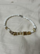 Usado, Mens Puka Puca Shell Coco Bead Surf Choker 9.5" pulseira/tornozeleira comprar usado  Enviando para Brazil