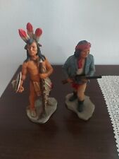 Coppia statuine indiani usato  Arluno