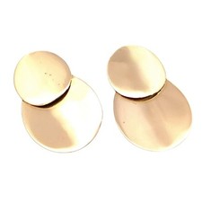 Orecchini doppio cerchio usato  Ancona