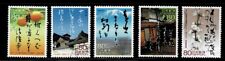Japão 2009 Matsuyama Hometown of Modern Haiku Conjunto Completo Usado Sc# 3152-3156 comprar usado  Enviando para Brazil