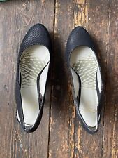 Clarks black heel for sale  LISKEARD