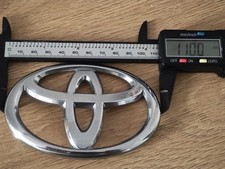 Logo emblem toyota gebraucht kaufen  Mülheim an der Ruhr