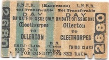 Lner railway ticket for sale  UK