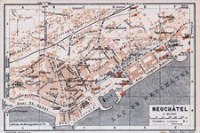Neuchâtel 1928 pt. d'occasion  Expédié en Belgium
