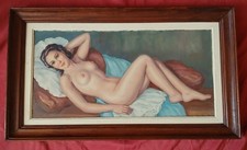 Belle huile siècle d'occasion  Vic-sur-Aisne