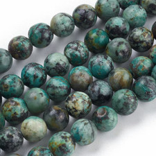 Perles turquoise naturel d'occasion  Remoulins