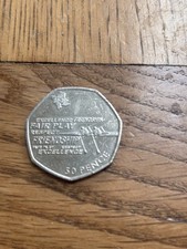 Olympic 50p coin for sale  BEDWORTH