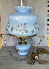Vintage blue hurricane for sale  Plantsville