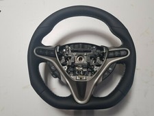 Volante Honda Civic VIII TypeR fundo plano novo couro costura cinza comprar usado  Enviando para Brazil