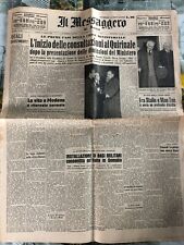 Messaggero giornale rivista usato  Viu