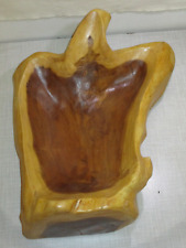 Holzschale zweifarbig 30cm gebraucht kaufen  Filderstadt