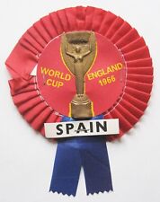 Roseta de futebol original da Copa do Mundo de 1966 ESPANHA comprar usado  Enviando para Brazil