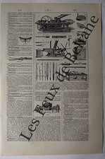 Document ancienne planche d'occasion  Beaumont-de-Lomagne