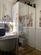 Ikea white double for sale  HEMEL HEMPSTEAD