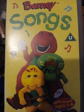 Barney songs vhs for sale  BOGNOR REGIS