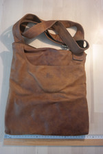 Schultertasche braunem leder gebraucht kaufen  Potsdam