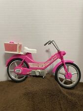 Vintage Barbie Moto 1983 Mattel Rosa Ciclomotor Scooter Bicicleta com Capacete comprar usado  Enviando para Brazil