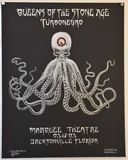 Pôster de concerto Queens of the Stone Age - EMEK - 2003 - Assinado e rabiscado, usado comprar usado  Enviando para Brazil