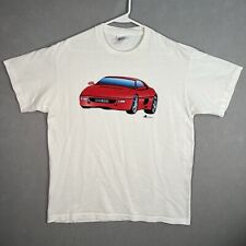 Camiseta masculina branca vintage anos 90 Ferrari F355 corrida de carros exóticos adulto GG, usado comprar usado  Enviando para Brazil