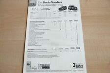 236483) Dacia Sandero + Stepway - Preisliste & Extras - Prospekt 12/2018 comprar usado  Enviando para Brazil