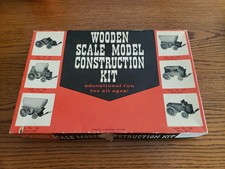 NOVO KIT DE CONSTRUÇÃO MODELO VINTAGE DÉCADA DE 1960 ESCALA DE MADEIRA VAGÃO COBERTO #554 CAIXA ABERTA  comprar usado  Enviando para Brazil