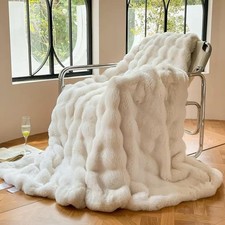 Faux rabbit fur for sale  BRADFORD