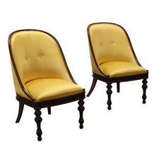 Poltroncine antiche mogano usato  Cambiago