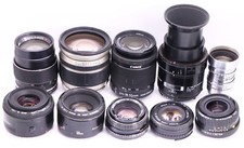 Usado, NIKON AF MICRO 55/2.8 50/1.8 CANON 18-55 IS STM PENTAX 50/2, 28/2.8 YONGNUO 35/2 comprar usado  Enviando para Brazil