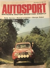 Autosport magazine december for sale  FAREHAM