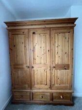 Pine wardrobe doors for sale  PRESTON