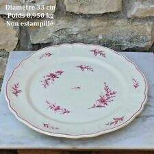 Ancien plat faïence d'occasion  Rioz