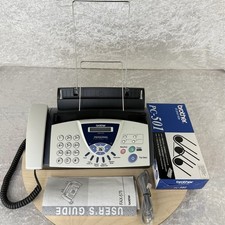 Brother FAX-575 Máquina de Fax de Papel Simples Pessoal Copiadora Guia do Usuário Carrinho de Impressão + comprar usado Brother FAX-575 Máquina de Fax de Papel Simples Pessoal Copiadora Guia do Usuário Carrinho de Impressão + comprar usado  Enviando para Brazil
