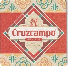 Beer mat cruzcampo for sale Beer mat cruzcampo for sale  BOLTON