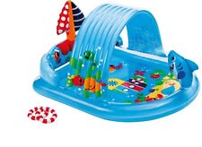 Usado, Intex Shark Play Center Pulverizador Embutido Arco Verão Água Piscina Infantil Inflável  comprar usado  Enviando para Brazil