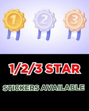 Stickers star all d'occasion  Expédié en Belgium