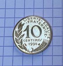Centimes 1998 belle d'occasion  Montélimar