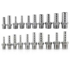 Hosetails 304 de aço inoxidável, conector de barra de cauda de mangueira de rosca Bsp 1/8 a 1.1/2" comprar usado Hosetails 304 de aço inoxidável, conector de barra de cauda de mangueira de rosca Bsp 1/8 a 1.1/2" comprar usado  Enviando para Brazil