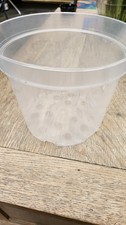 Clear orchid pot for sale  ILFORD