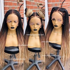 Knotless braided wig d'occasion  Expédié en Belgium