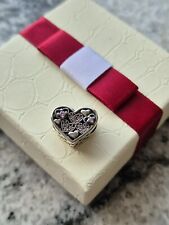 Używany, Bransoletka charmsy serca srebro sterling s925 na sprzedaż  PL
