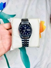 Seiko 5 árabe automático 7009-preto relógio masculino Japão recondicionado | 37mm comprar usado  Enviando para Brazil